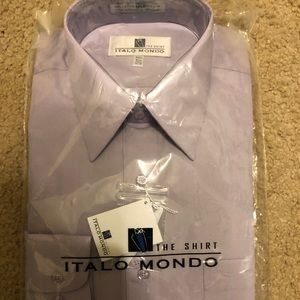 Men’s dress shirt long sleeve (Lavender)